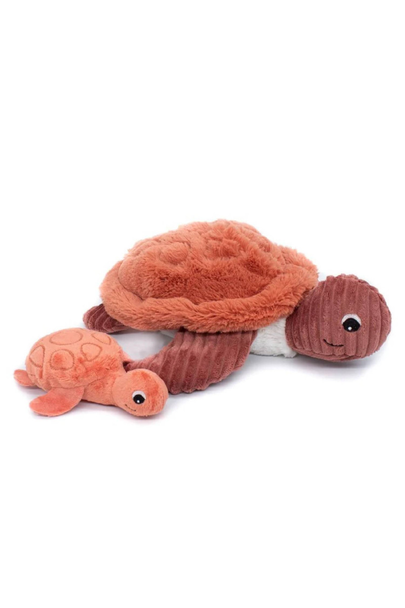 Les Deglingos igračka kornjača Sauvenou terracotta 