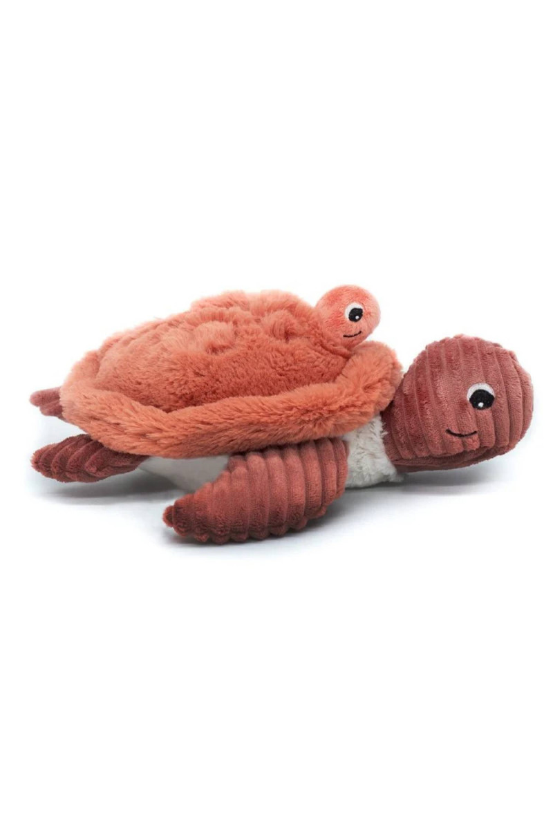 Les Deglingos igračka kornjača Sauvenou terracotta 