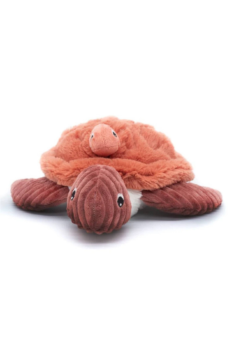 Les Deglingos igračka kornjača Sauvenou terracotta 