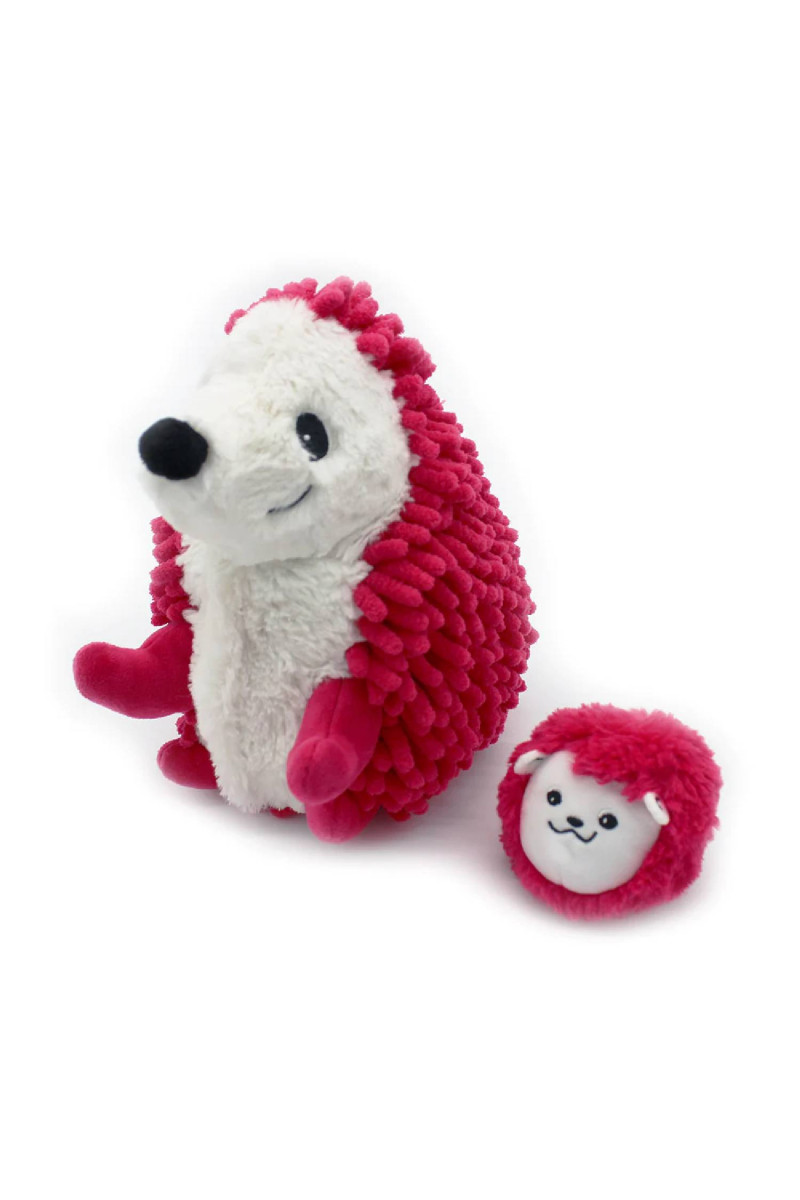 Les Deglingos igračka jež Piktou, beetroot 