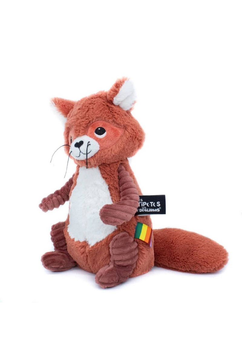 Les Deglingos igračka rakun Netoitou, terracotta 