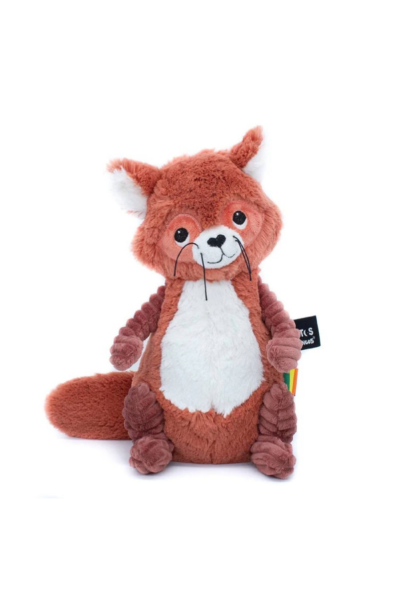 Les Deglingos igračka rakun Netoitou, terracotta 