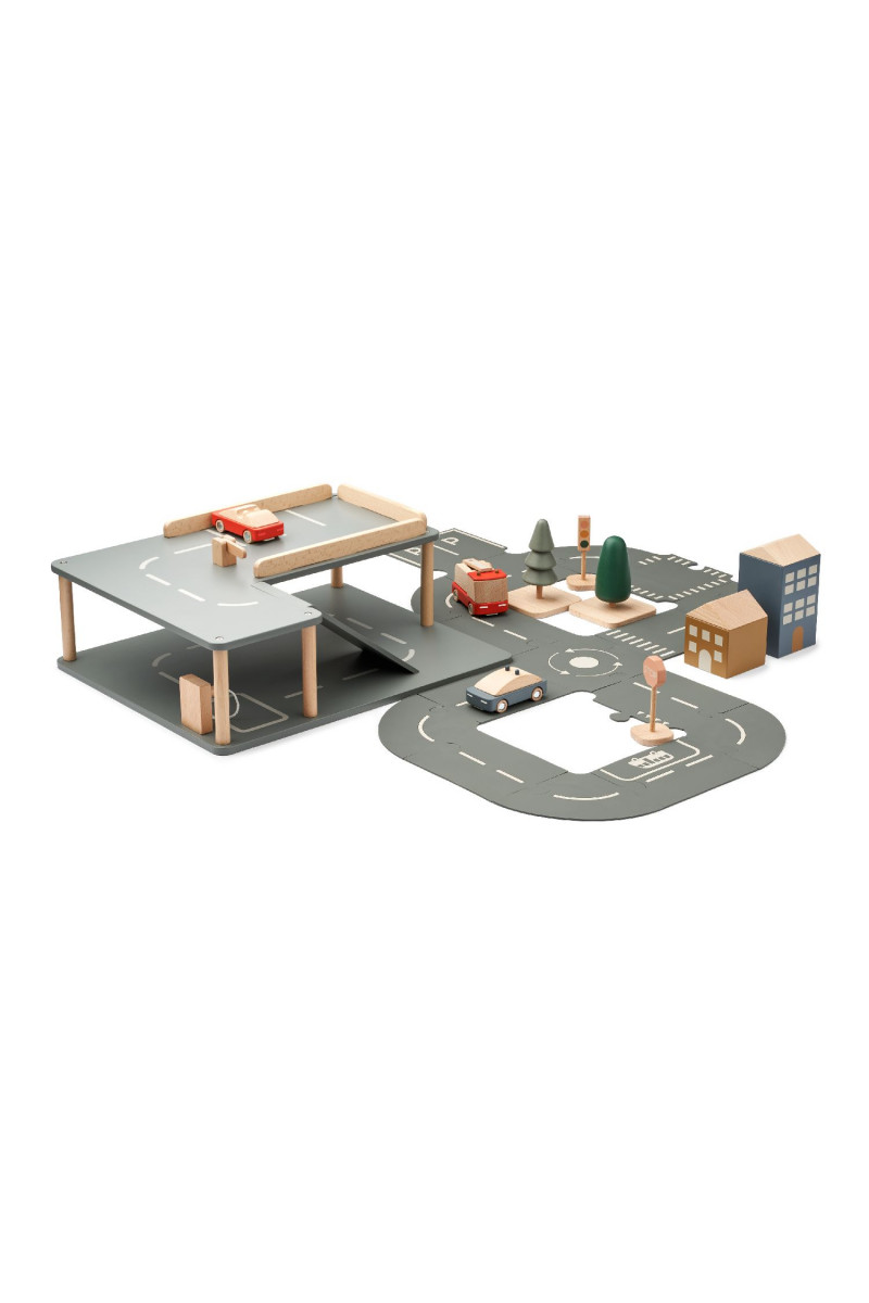 Liewood igračka putevi set Village, Apple red mix 