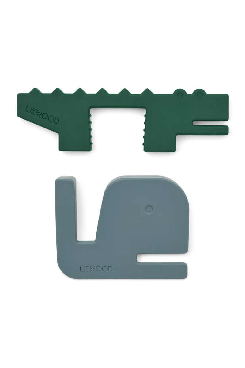 Liewood odbojnik za vrata 2pcs Bjarke, Blue/Green 