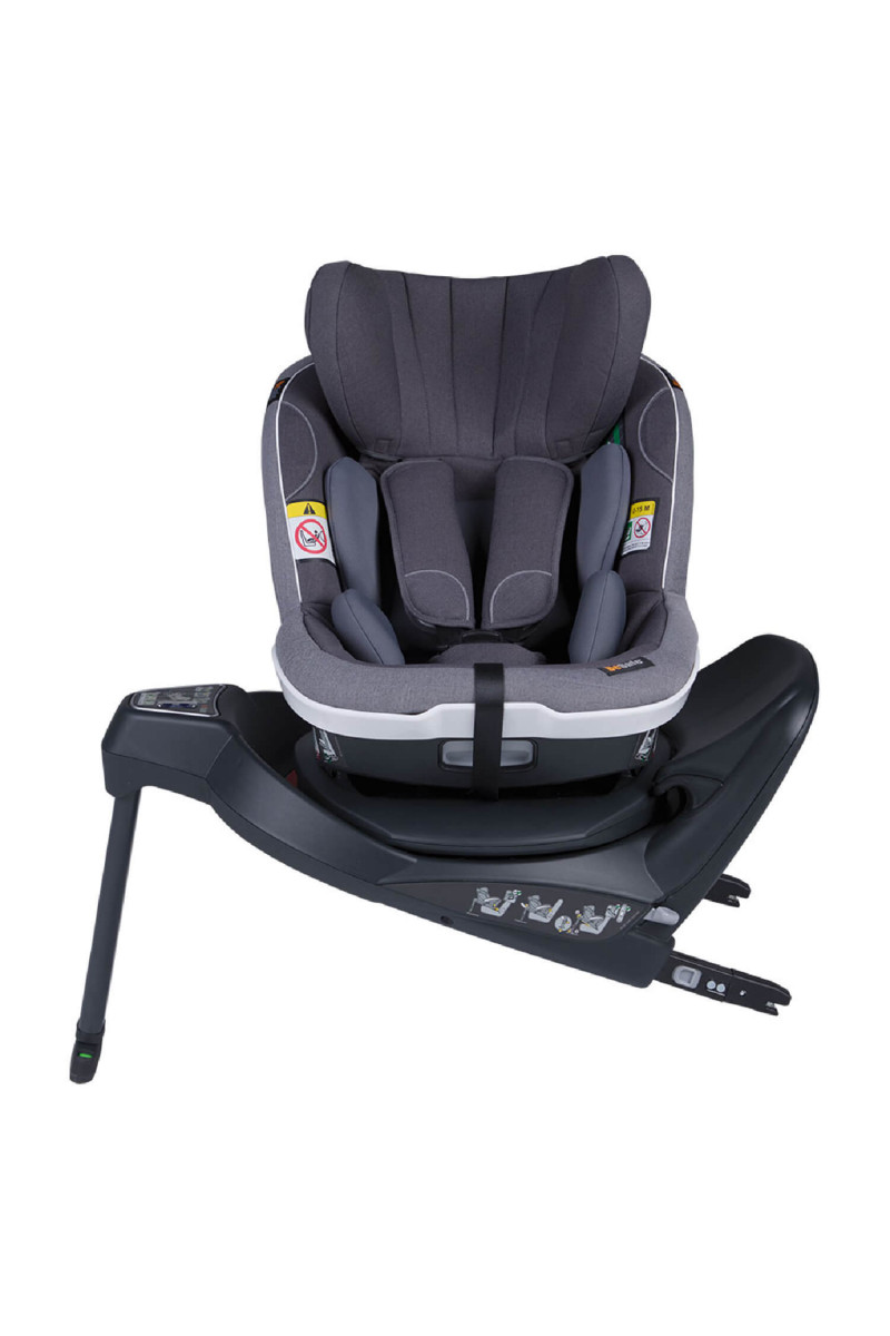 BeSafe a-s iZi Turn i-Size(61-105cm),Metallic Siva 