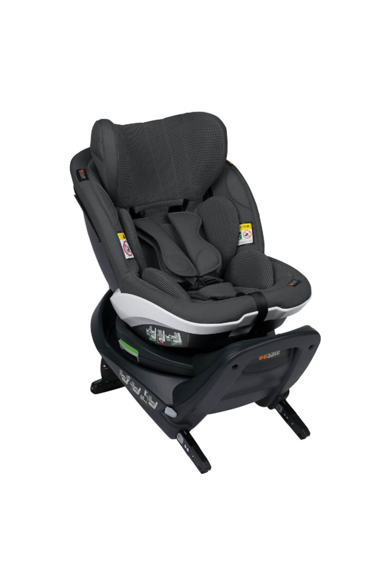 BeSafe a-s iZi Turn i-Size(61-105cm),Antracit mesh 