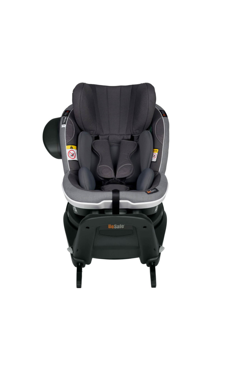 BeSafe a-s iZi Turn M i-Size(61-105cm),Met. Siva 