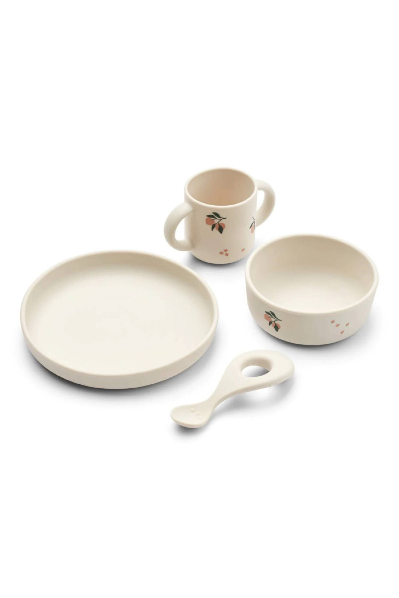 Liewood silik set za hr 4 pcs Vivi, Peach/Seashell 