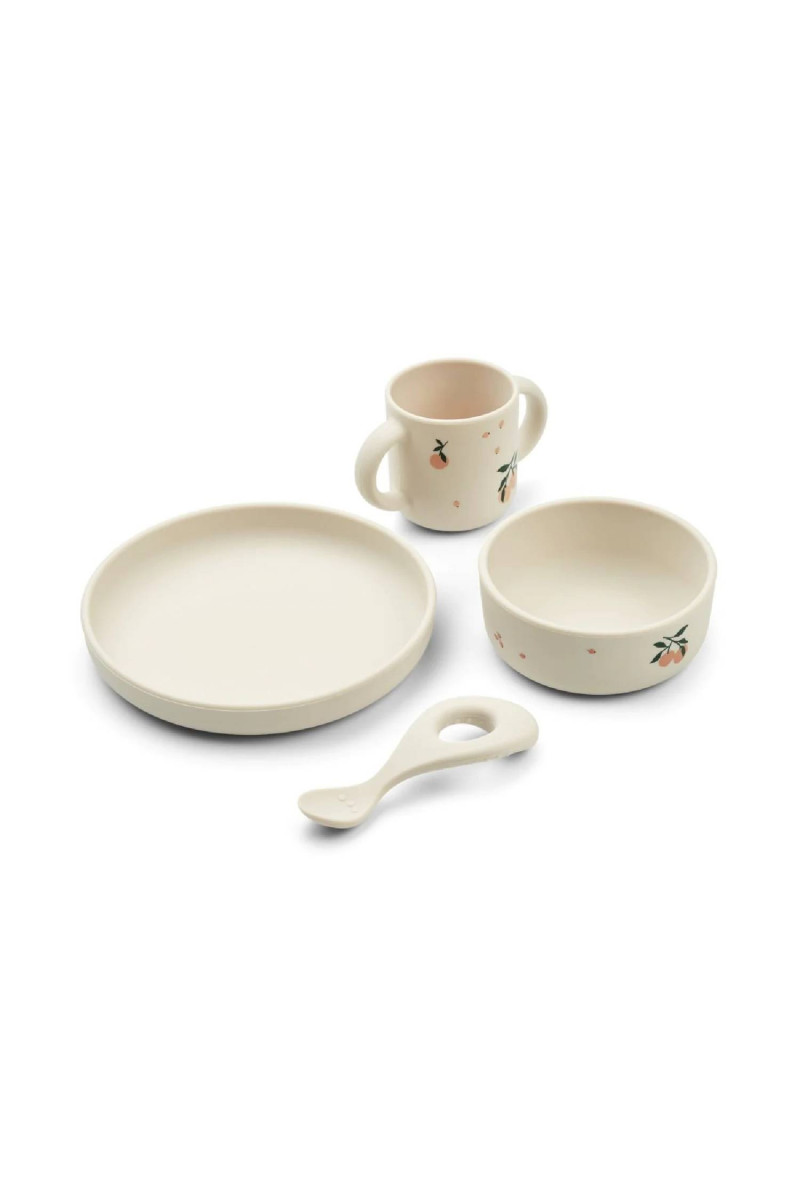 Liewood silik set za hr 4 pcs Vivi, Peach/Seashell 