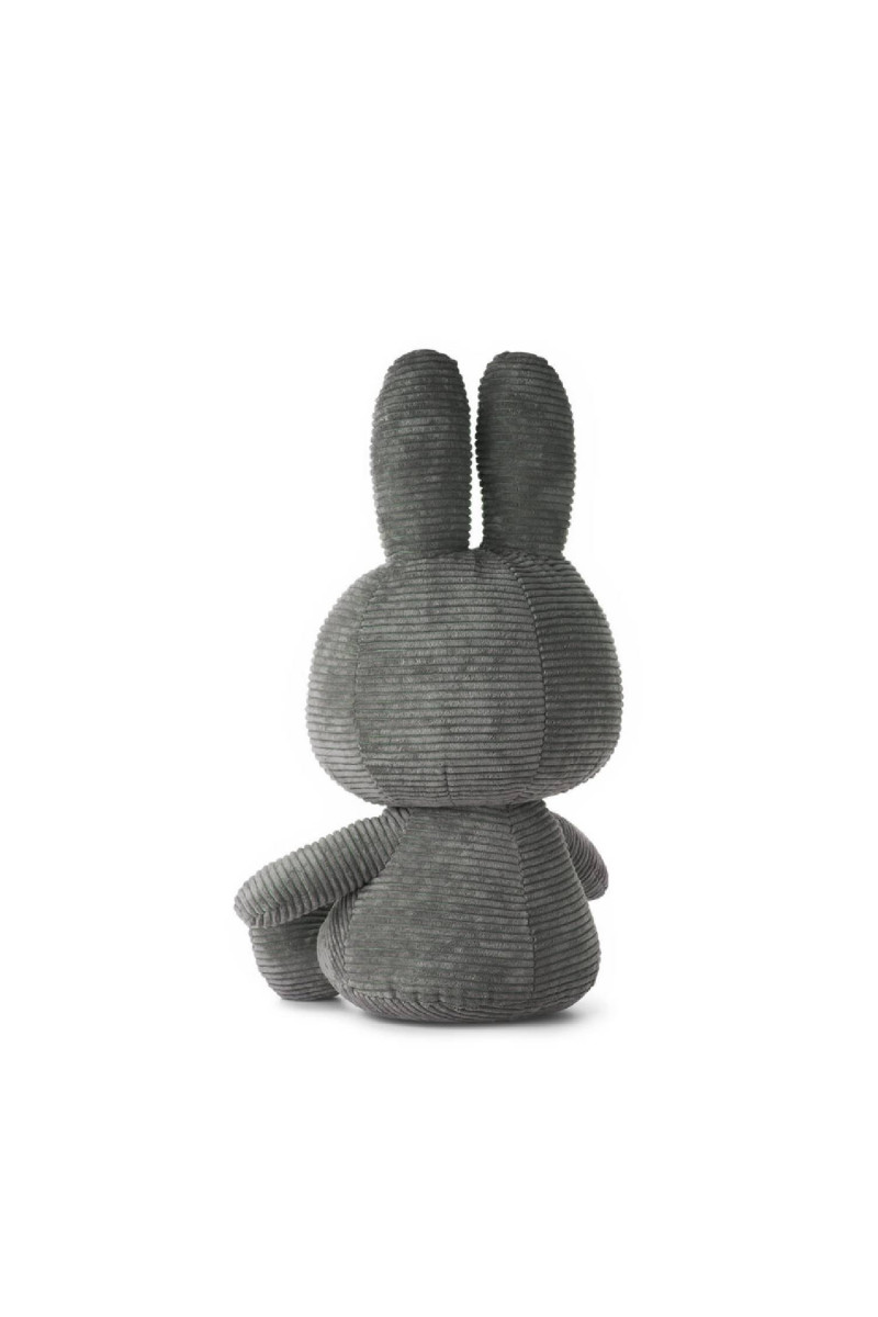 Miffy plišani zeka Corduroy 50cm, Grey 