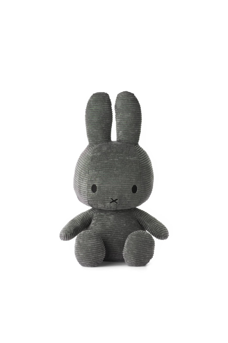 Miffy plišani zeka Corduroy 50cm, Grey 