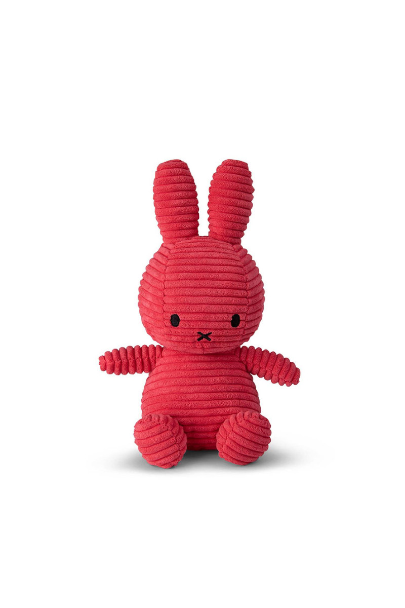 Miffy plišani zeka Corduroy 23cm, Fuchsia 