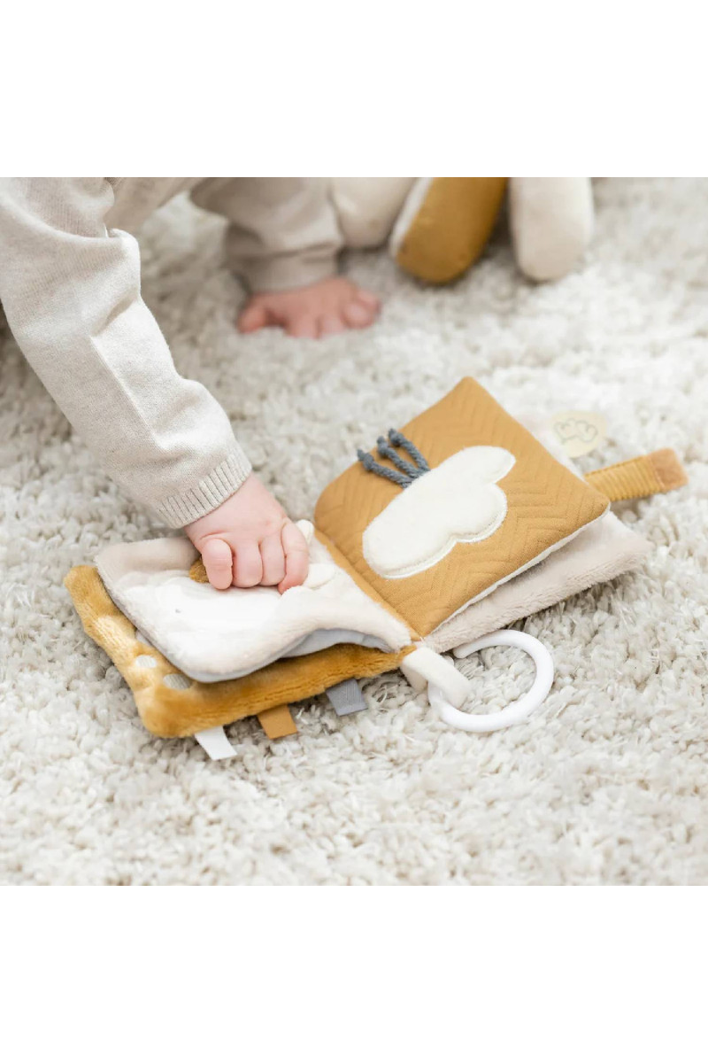 Nattou plišana knjiga za bebe 