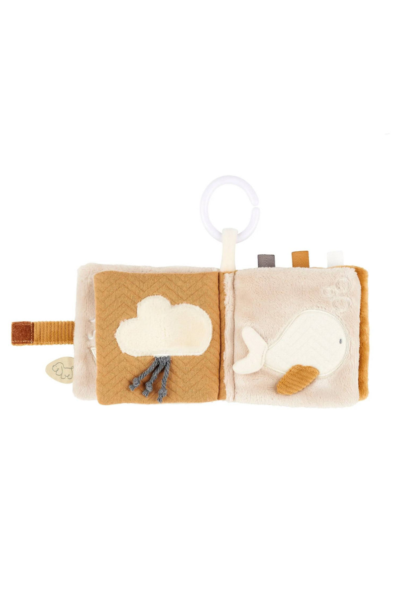 Nattou plišana knjiga za bebe 