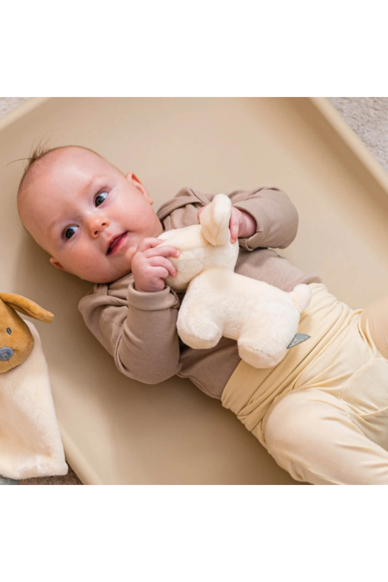 Nattou zvečka u obliku kuce, bež 