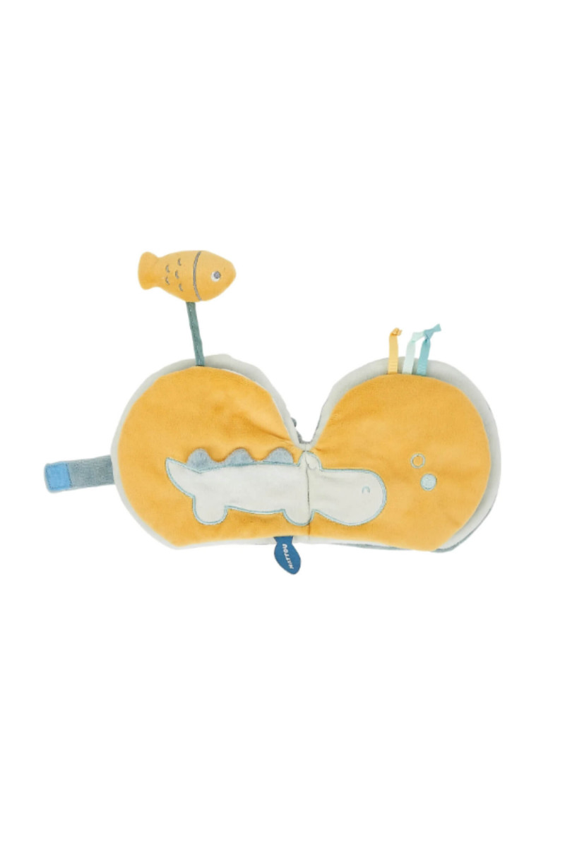 Nattou plišana knjiga za bebe sa likom kita 