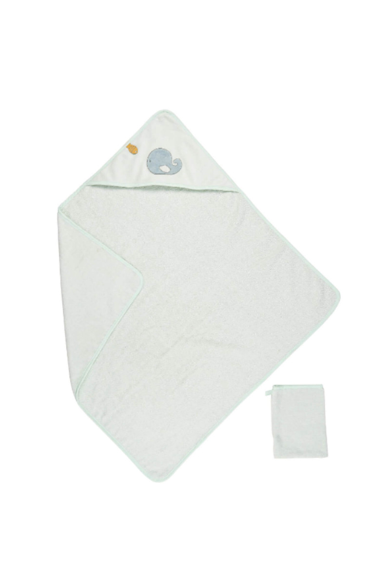 Nattou peškir Sally sa kapuljačom i rukavicama 