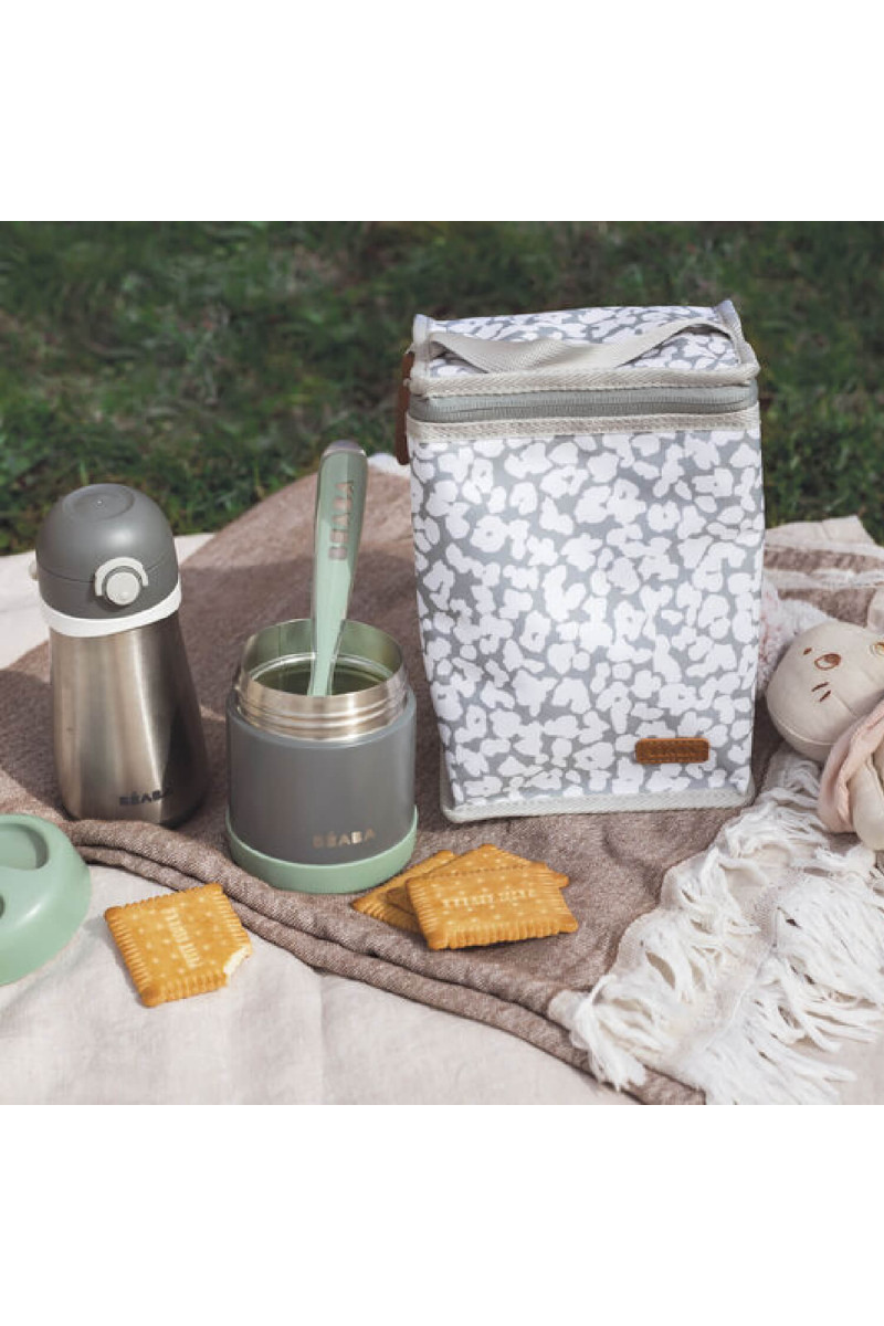 Beaba inox termo posuda 300ml, mineral/ grey 