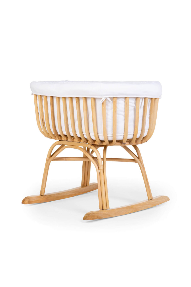 Child home Kolevka i ljuljaška od ratana off-white 