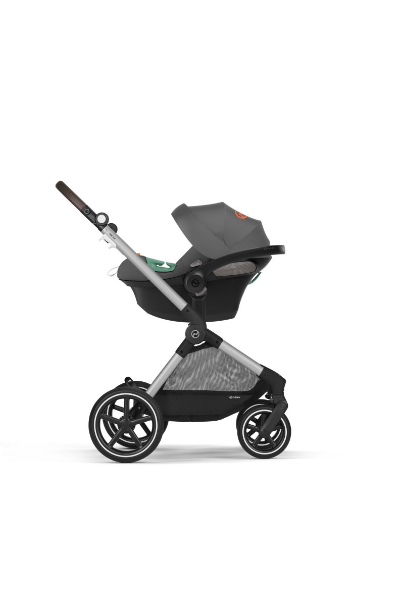 Cybex duo sistem Eos Lux Lava grey (Sivi ram) 