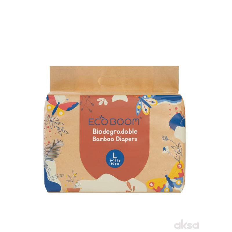 Eco boom joy bioraz.pelene za bebe L 9-14kg30kom 
