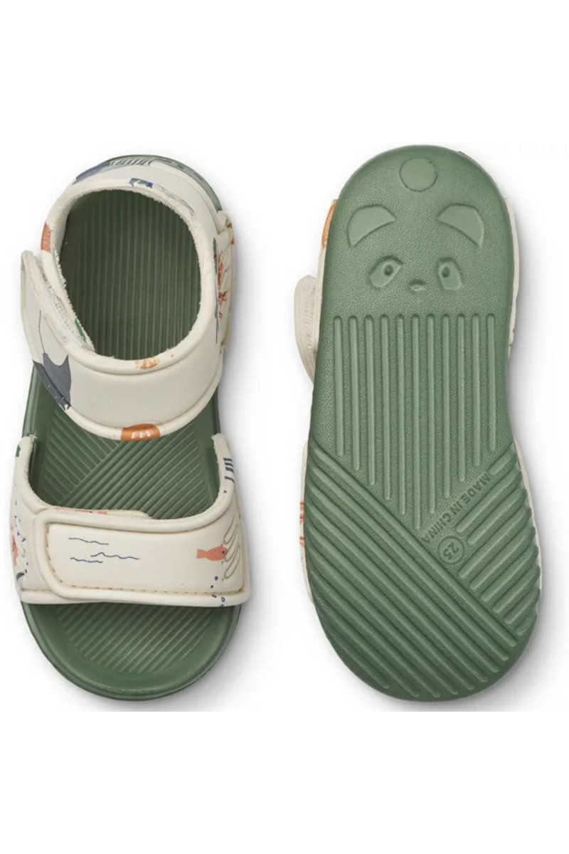 Liewood sandale Blumer, Sea creature/Sandy 