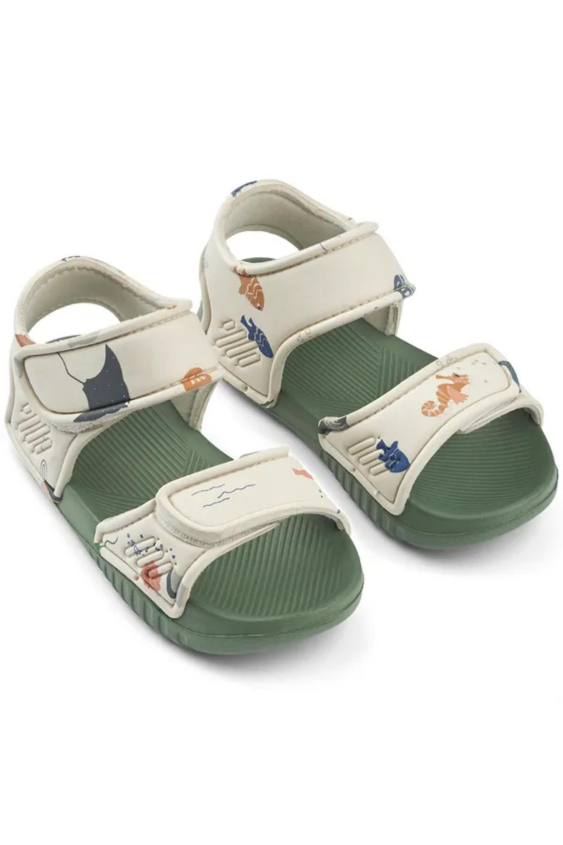 Liewood sandale Blumer, Sea creature/Sandy 