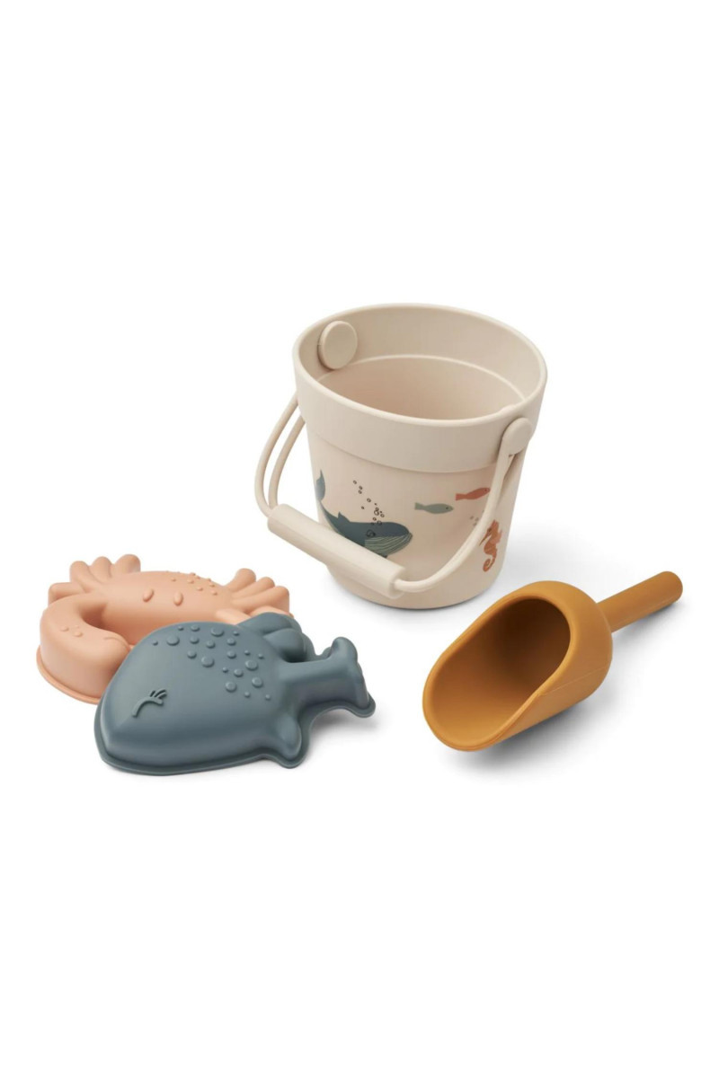 Liewood set za plažu Kit Mini, Sea creature/Sandy 