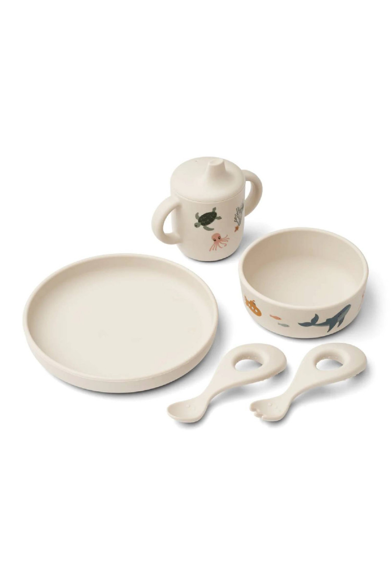 Liewood set za hr 5 pcs Ryle, Sea creature/Sandy 