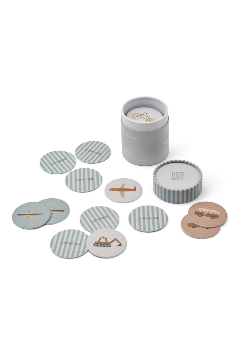 Liewood igra memorije Yubi, Airplane/Vehicles mix 
