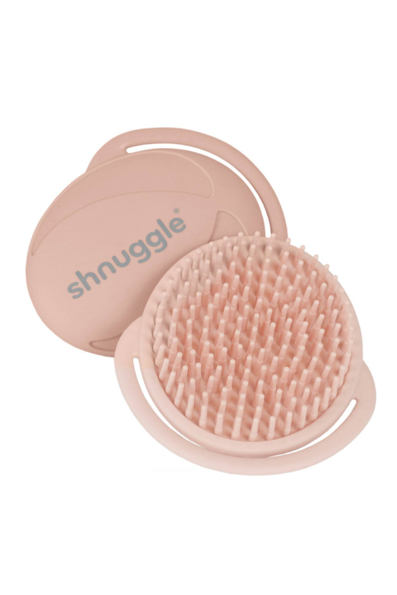 Shnuggle meka silikonska četka za kupanje, Pink 