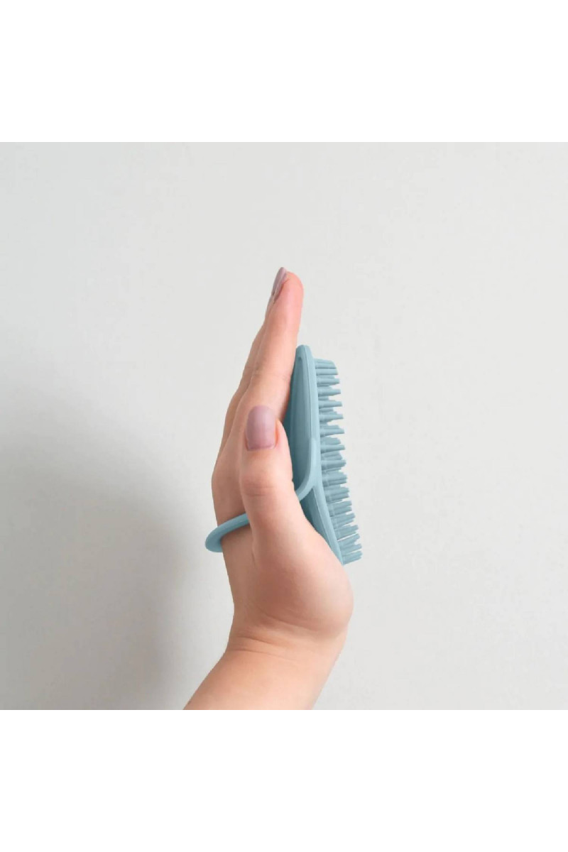 Shnuggle meka silikonska četka za kupanje, Blue 