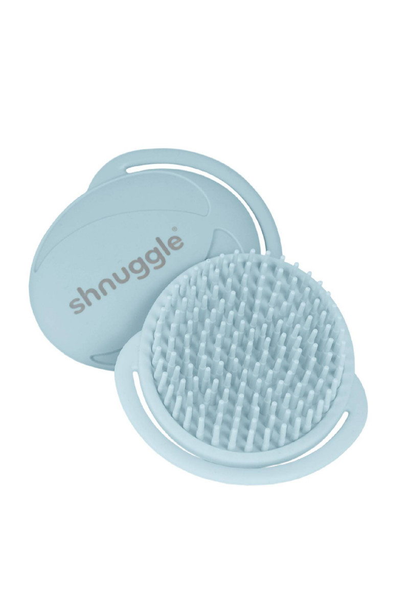 Shnuggle meka silikonska četka za kupanje, Blue 