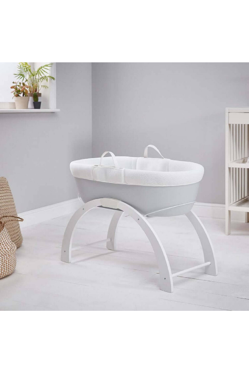 Shnuggle Dreami M nosiljka/kolevka+stal.+duš,Grey 