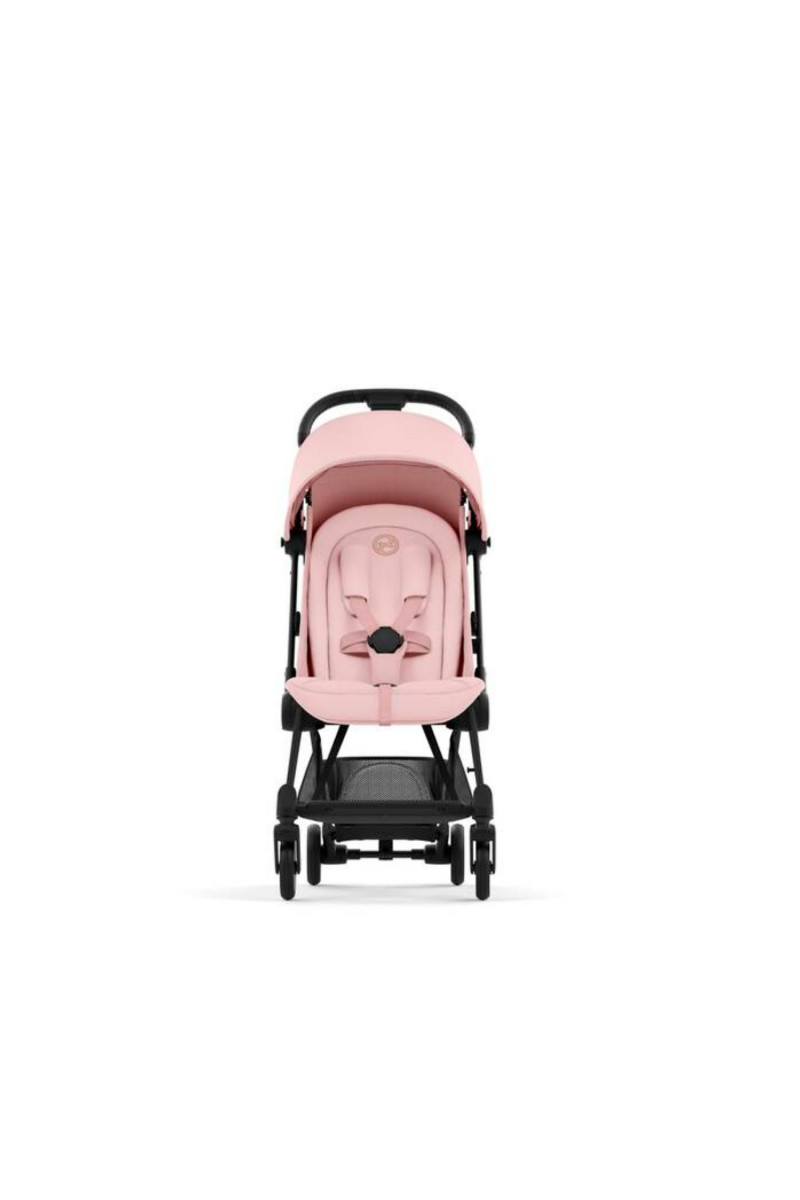Cybex kolica Coya, Peach Pink (matt black ram) 
