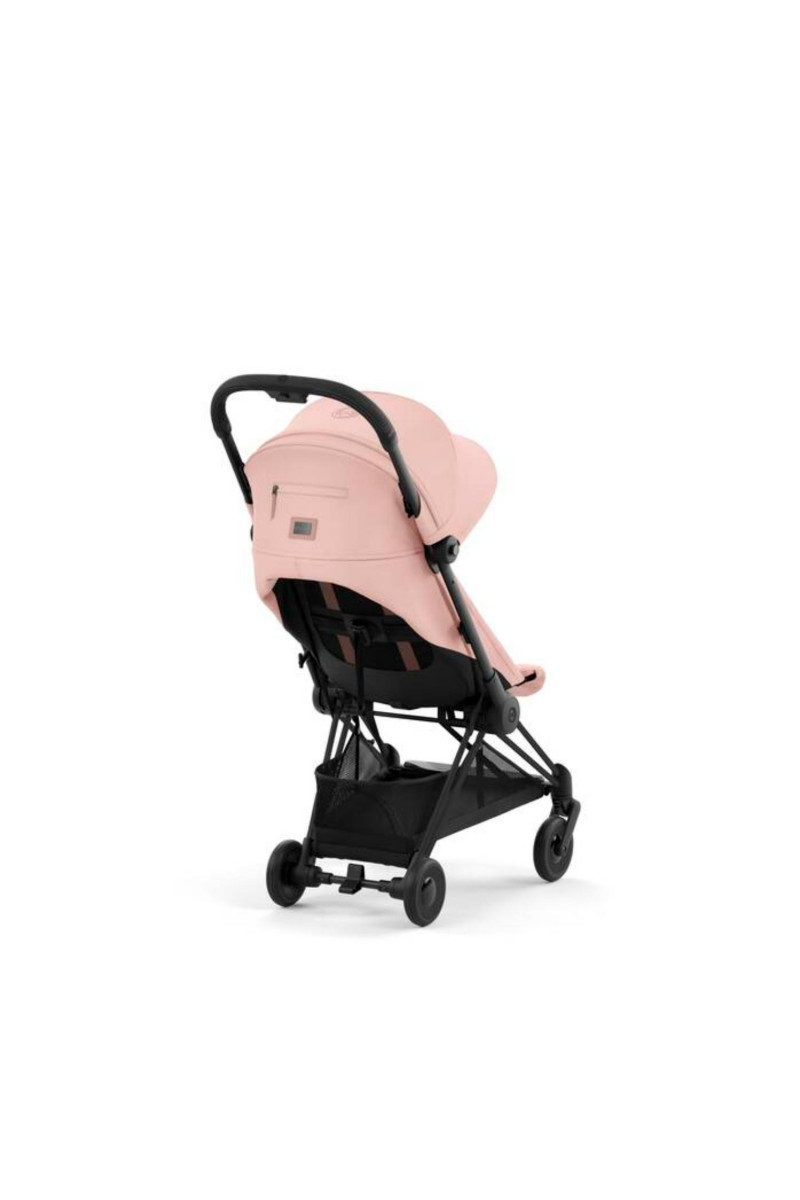 Cybex kolica Coya, Peach Pink (matt black ram) 