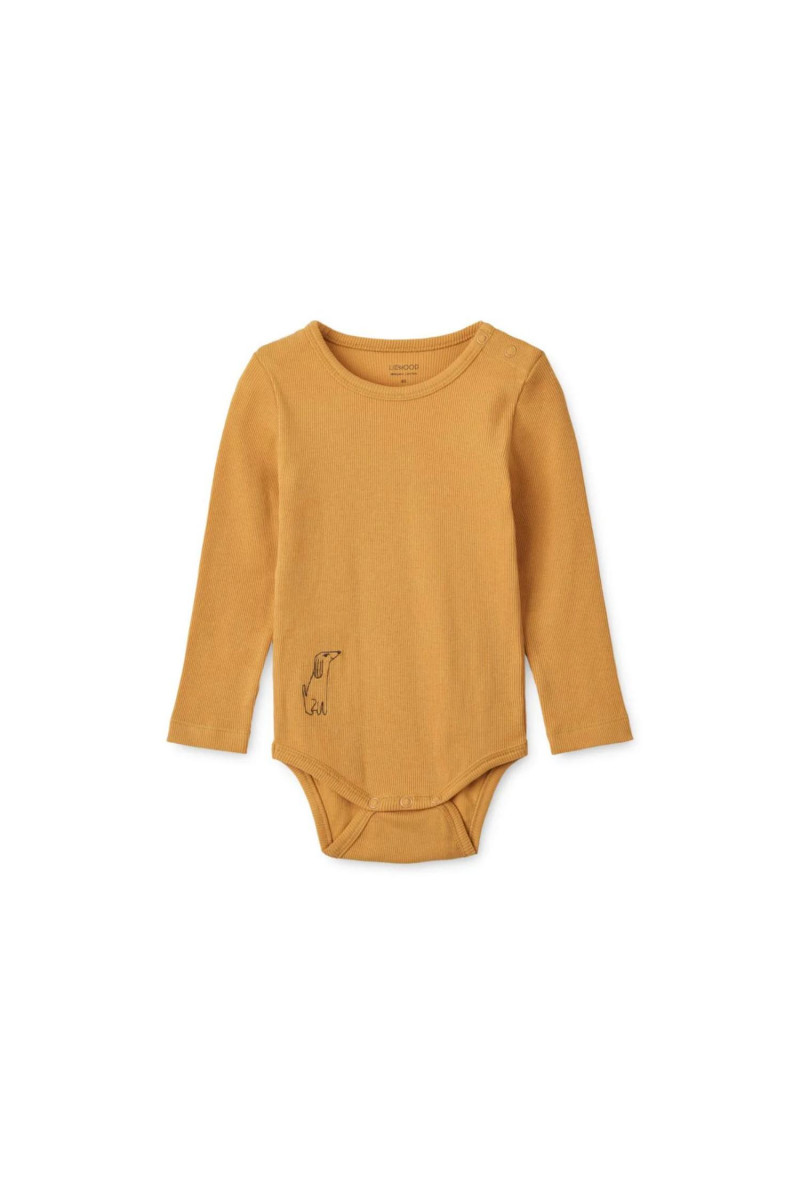 Liewood bodi benka Yanni 2kom, Dog Sandy/YellowM 