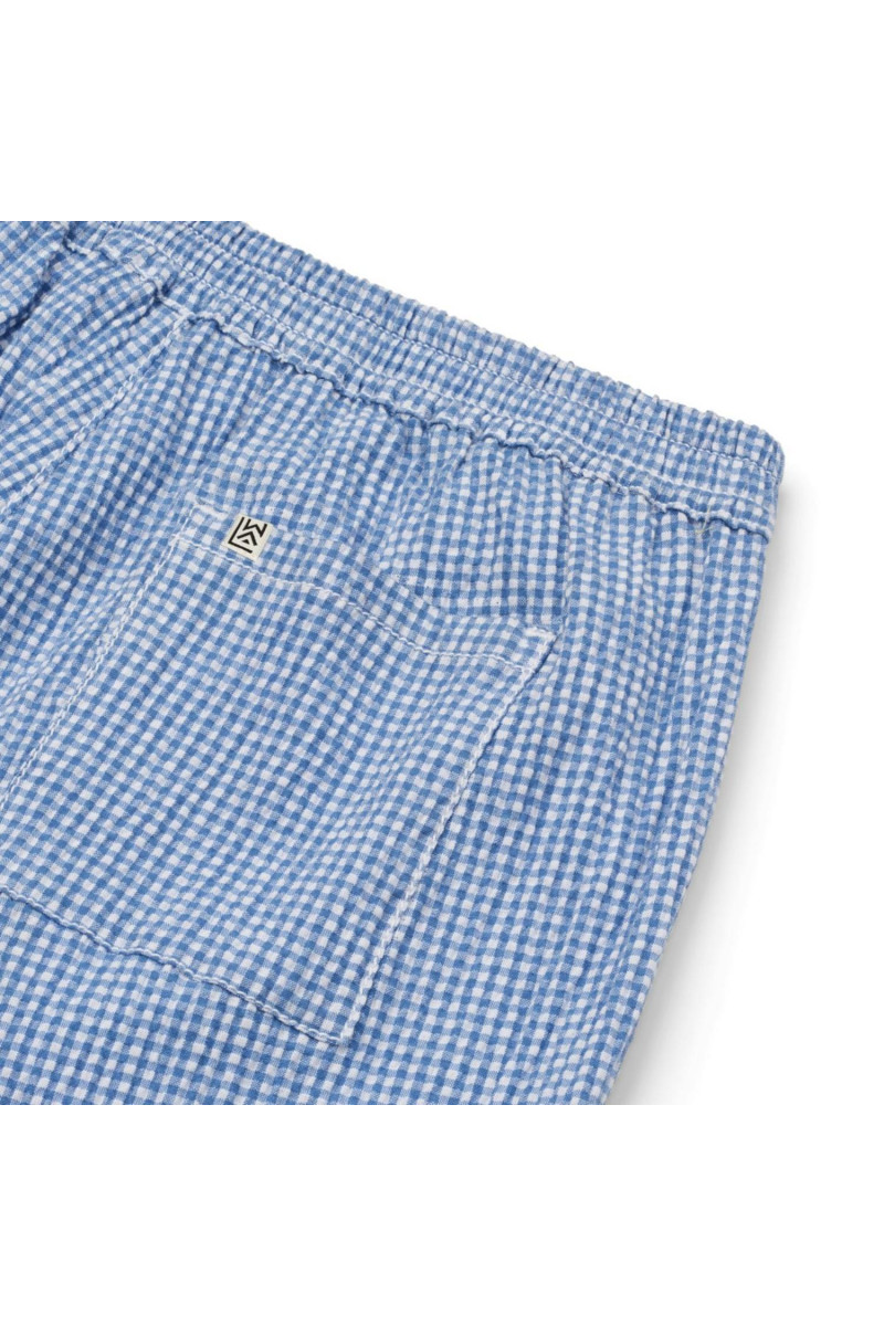 Liewood pantalone Birger, Check Riverside/CrispW 