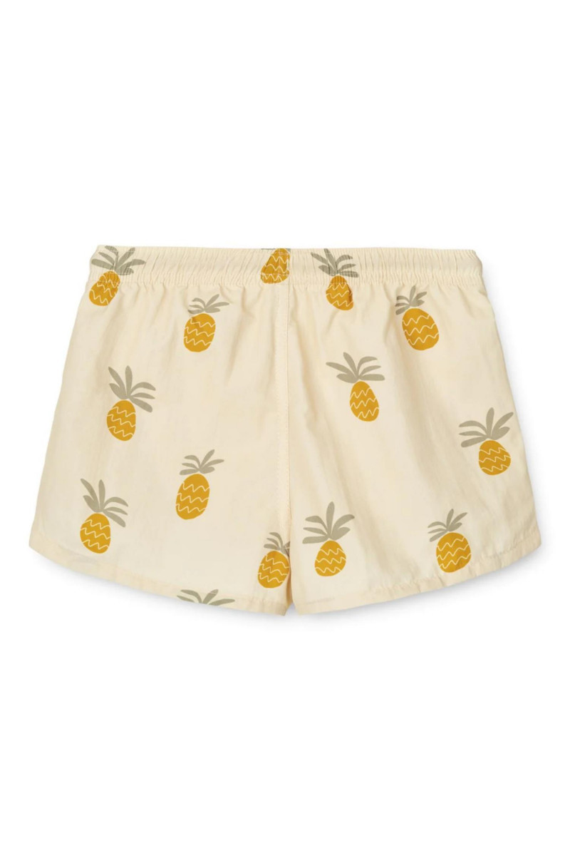 Liewood kupaći šorc Aiden, Pineapples/Cloud cream 