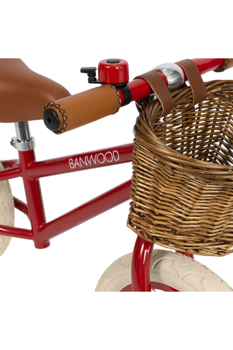 Banwood balance bicikl vintage, Red 