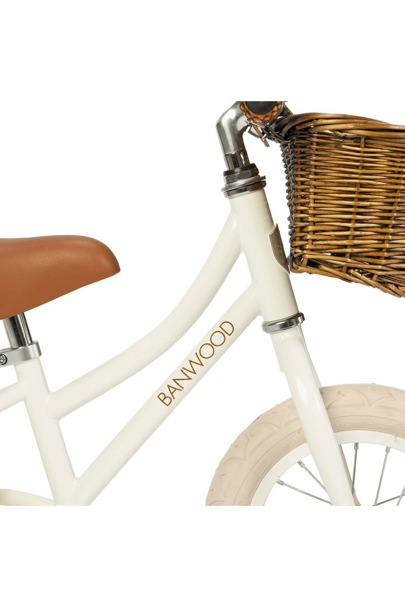Banwood balance bicikl vintage, White 