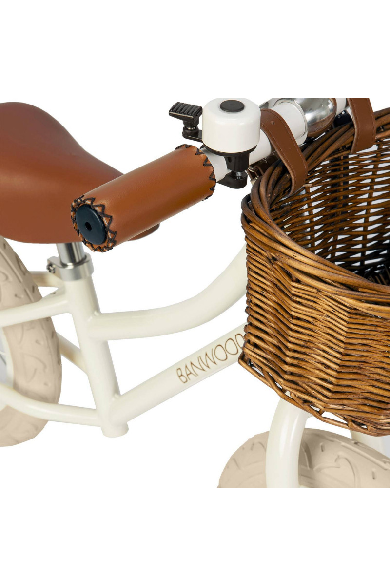 Banwood balance bicikl vintage, White 