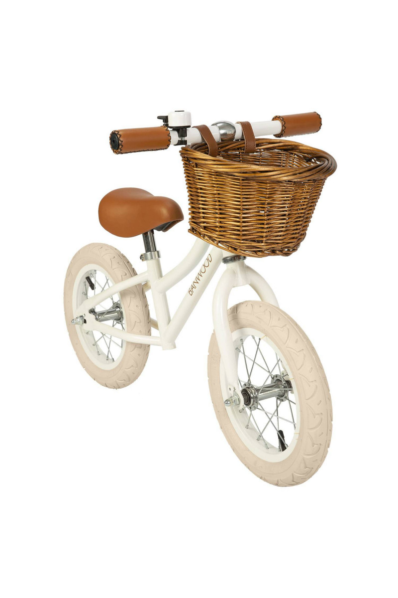 Banwood balance bicikl vintage, White 