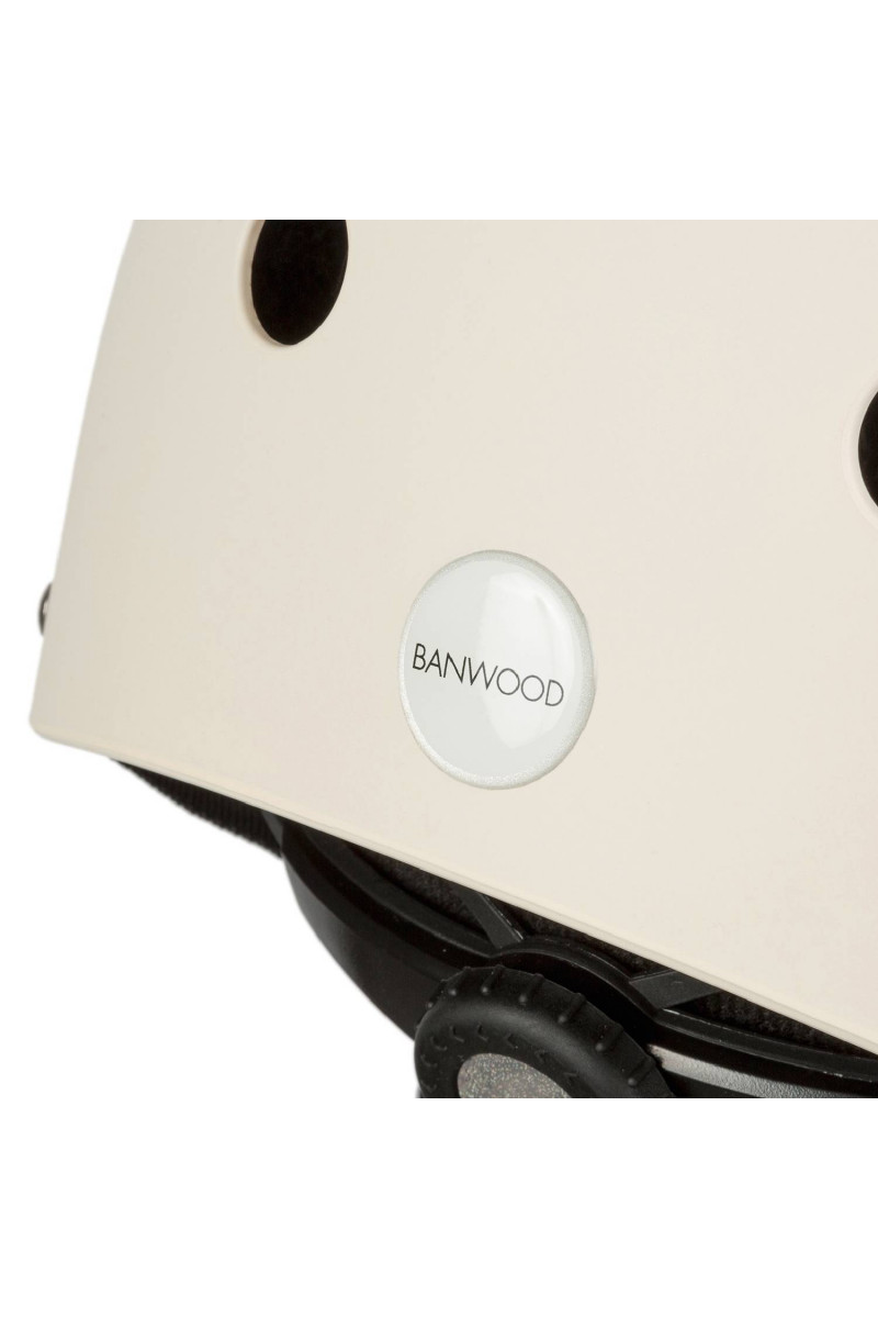 Banwood classic kaciga, Matte Cream 