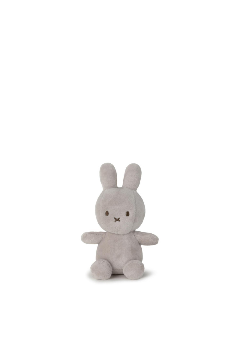 Miffy Lucky plišani zeka u pokl. kutiji 10cm, Grey 
