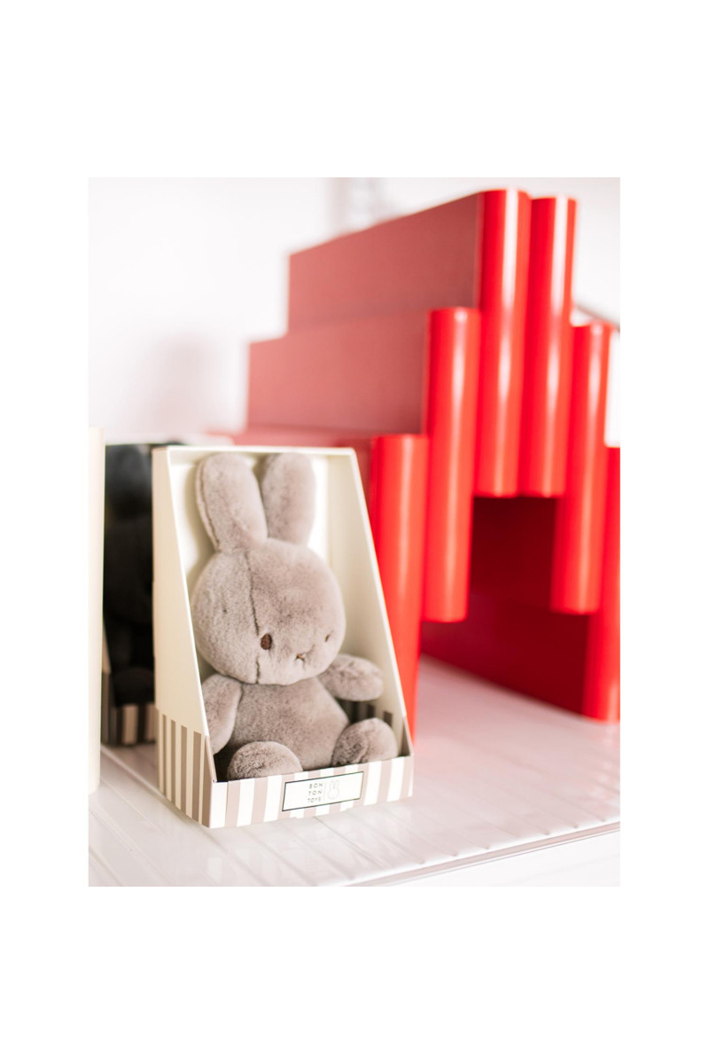 Miffy Cozy plišani zeka u pokl. kutiji 23cm, Taupe 