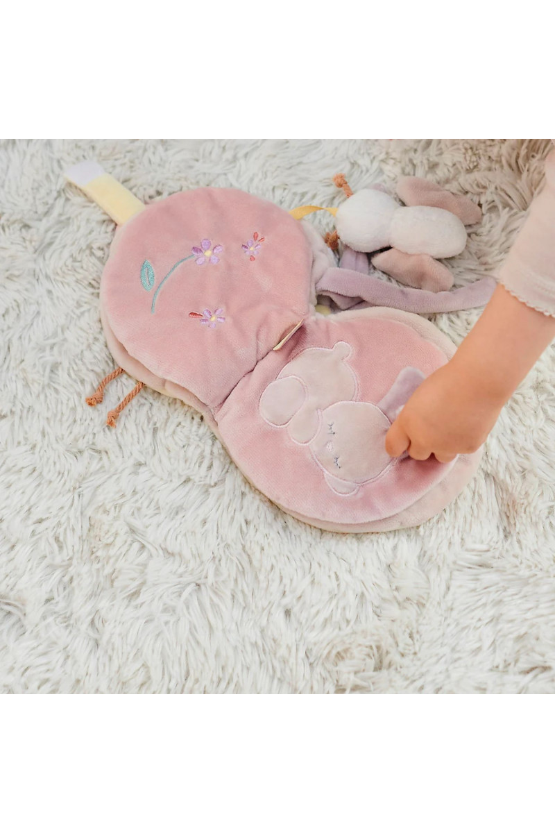 Nattou edukativna plišana knjiga, ptica 