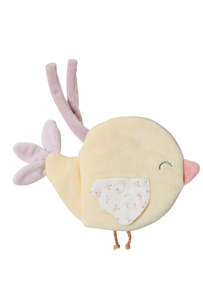 Nattou edukativna plišana knjiga, ptica 