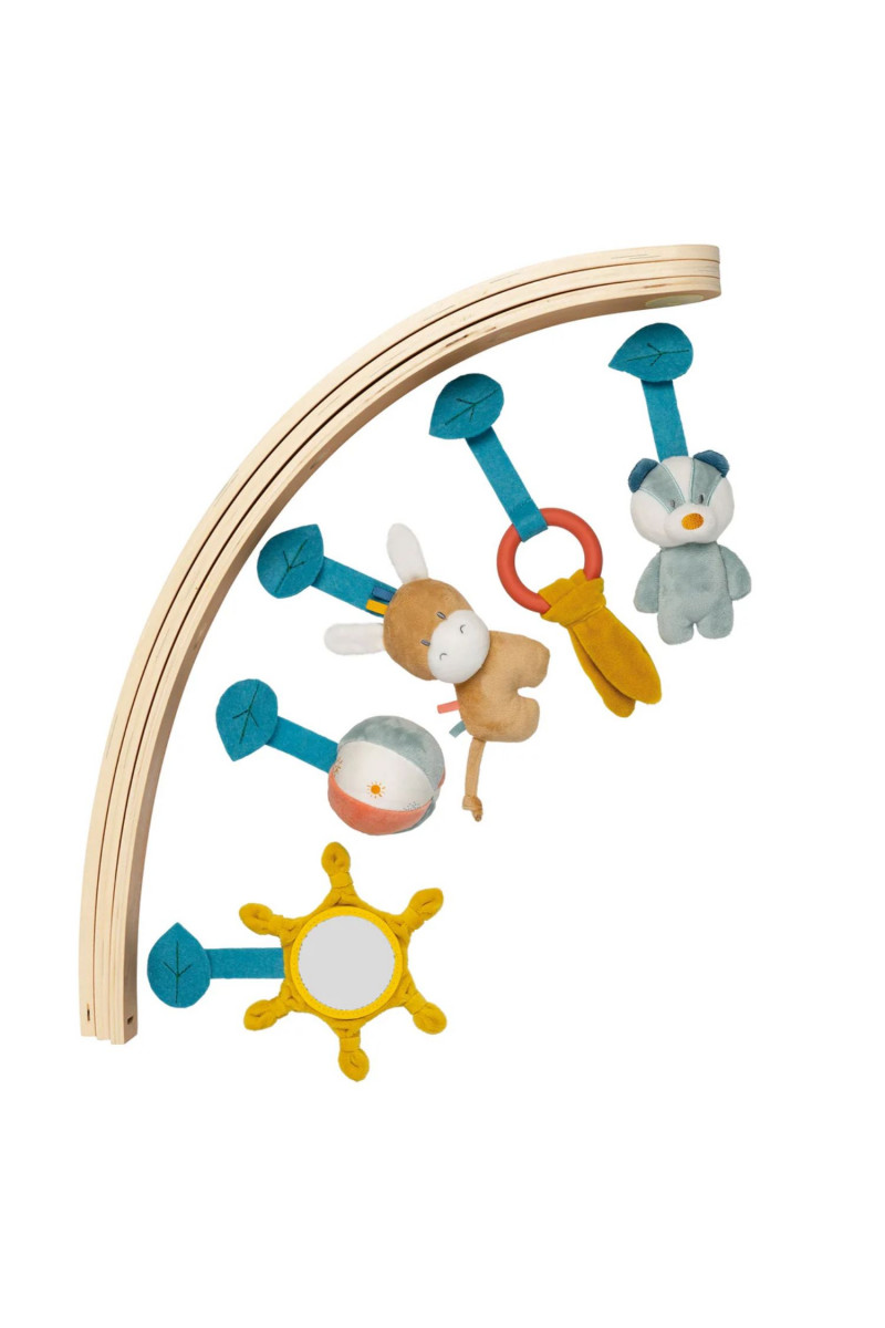 Nattou bebi gimnastika za igru sa drvenim lukom 