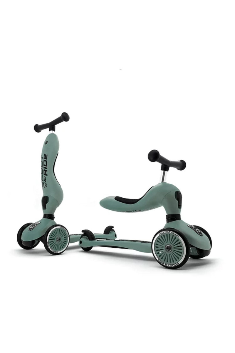 Scoot&Ride Trotinet 2u1 Highwaykick 1 Forest 